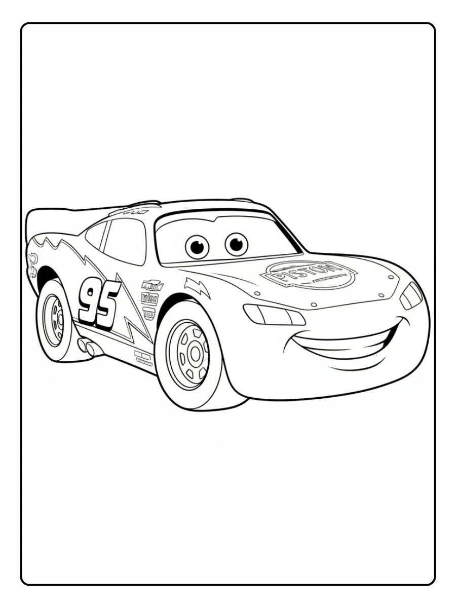 Cars disegni da colorare da film Disney