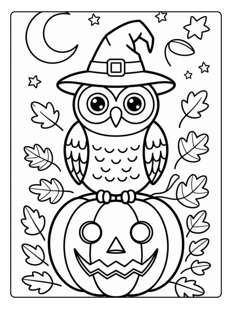 Disegni da colorare Halloween zucca da stampare