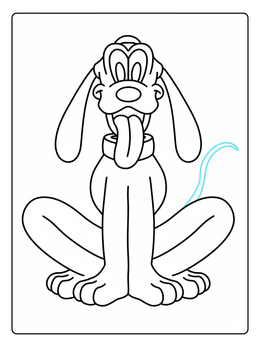 Disegni da colorare Pluto