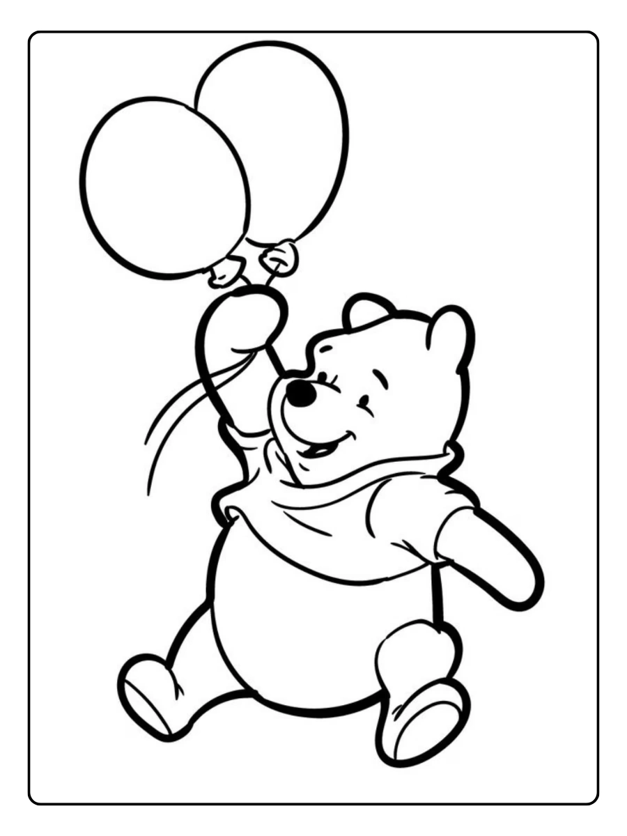 Disegni da colorare Winnie the Pooh