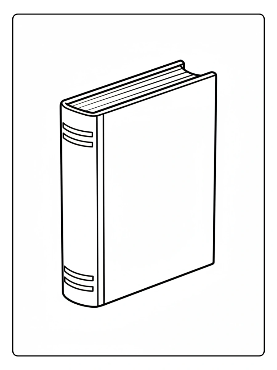 Disegni da colorare di oggetti e fenomeni – Libro