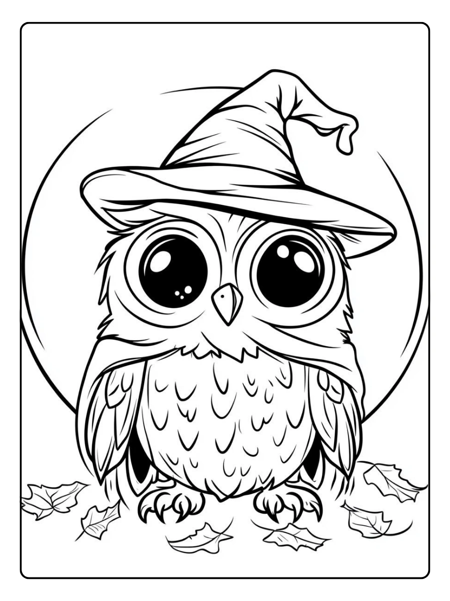 Disegni da colorare gufi stile mandala