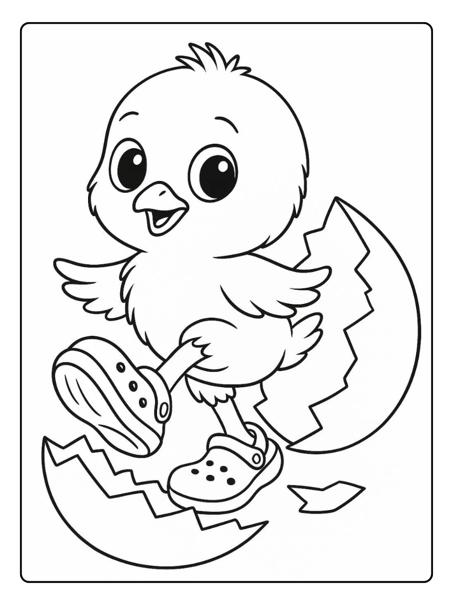 Disegni da colorare uccello felice