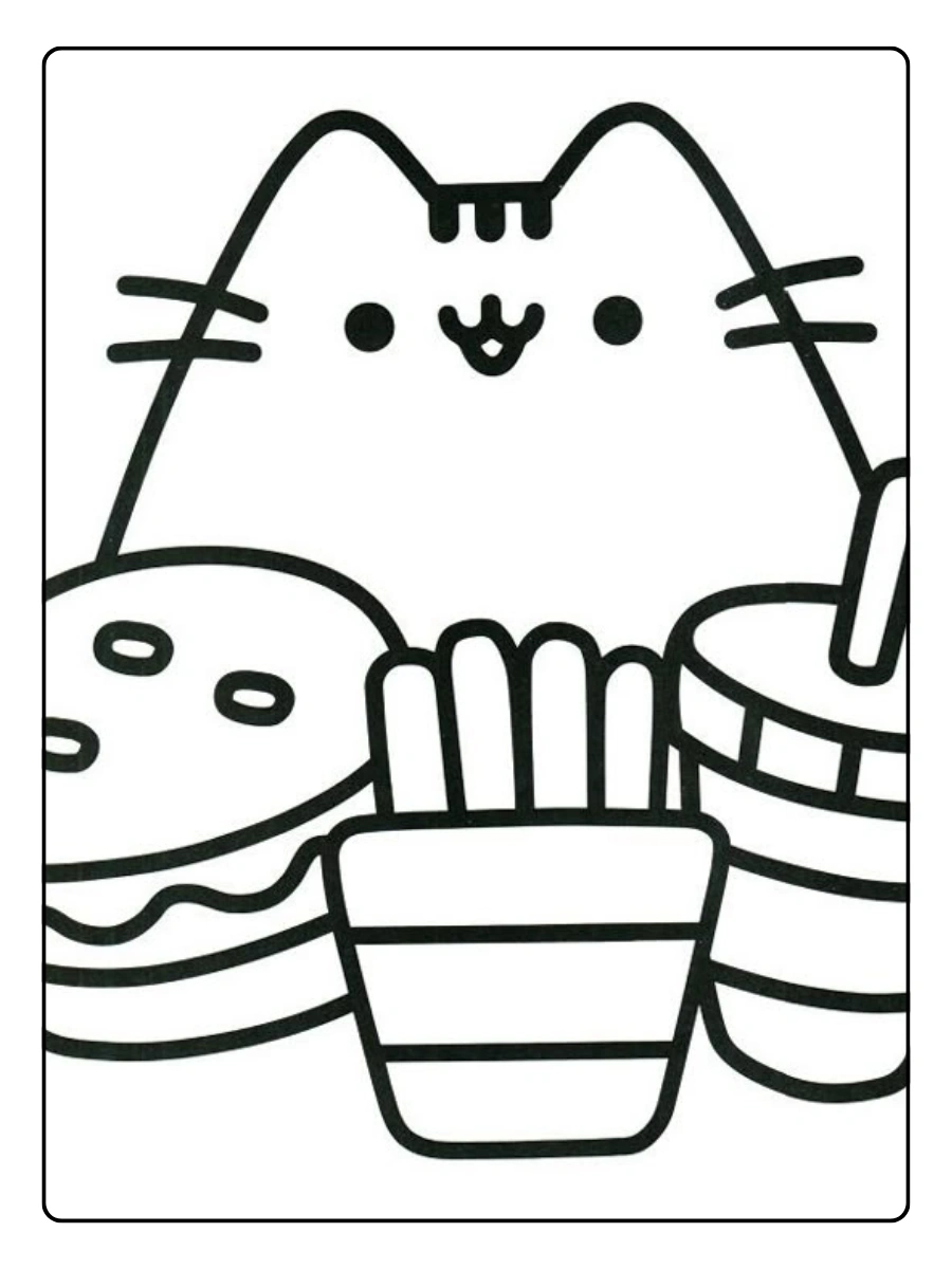 cartoni animati carini da colorare