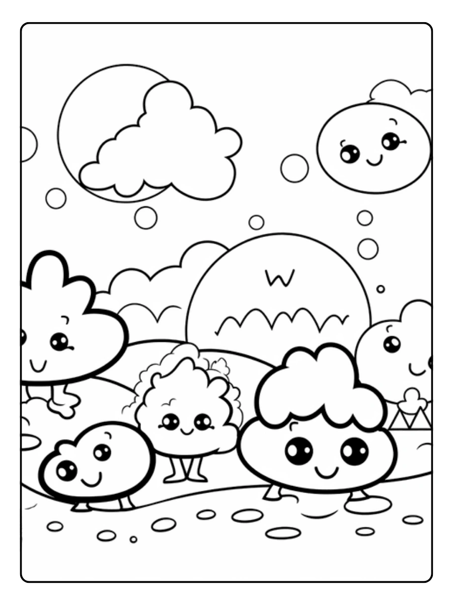 cartoni animati facili da colorare pdf