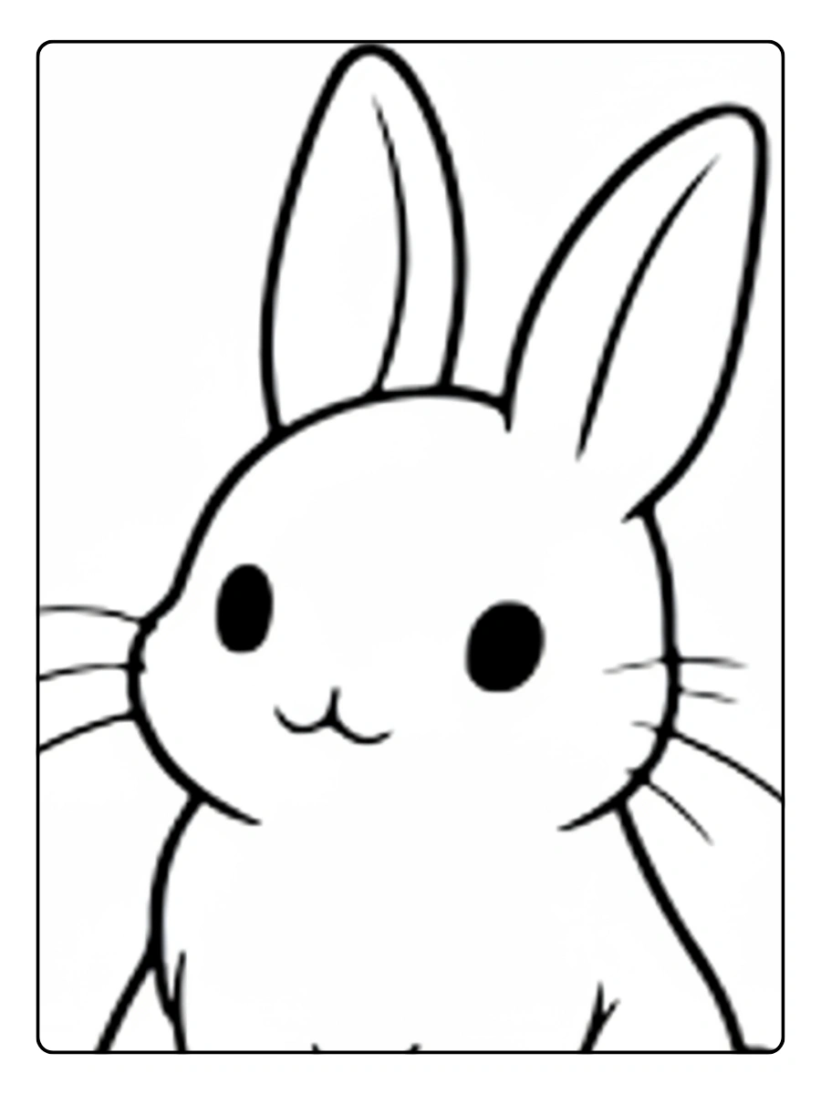 disegni da colorare cartoni stile semplice