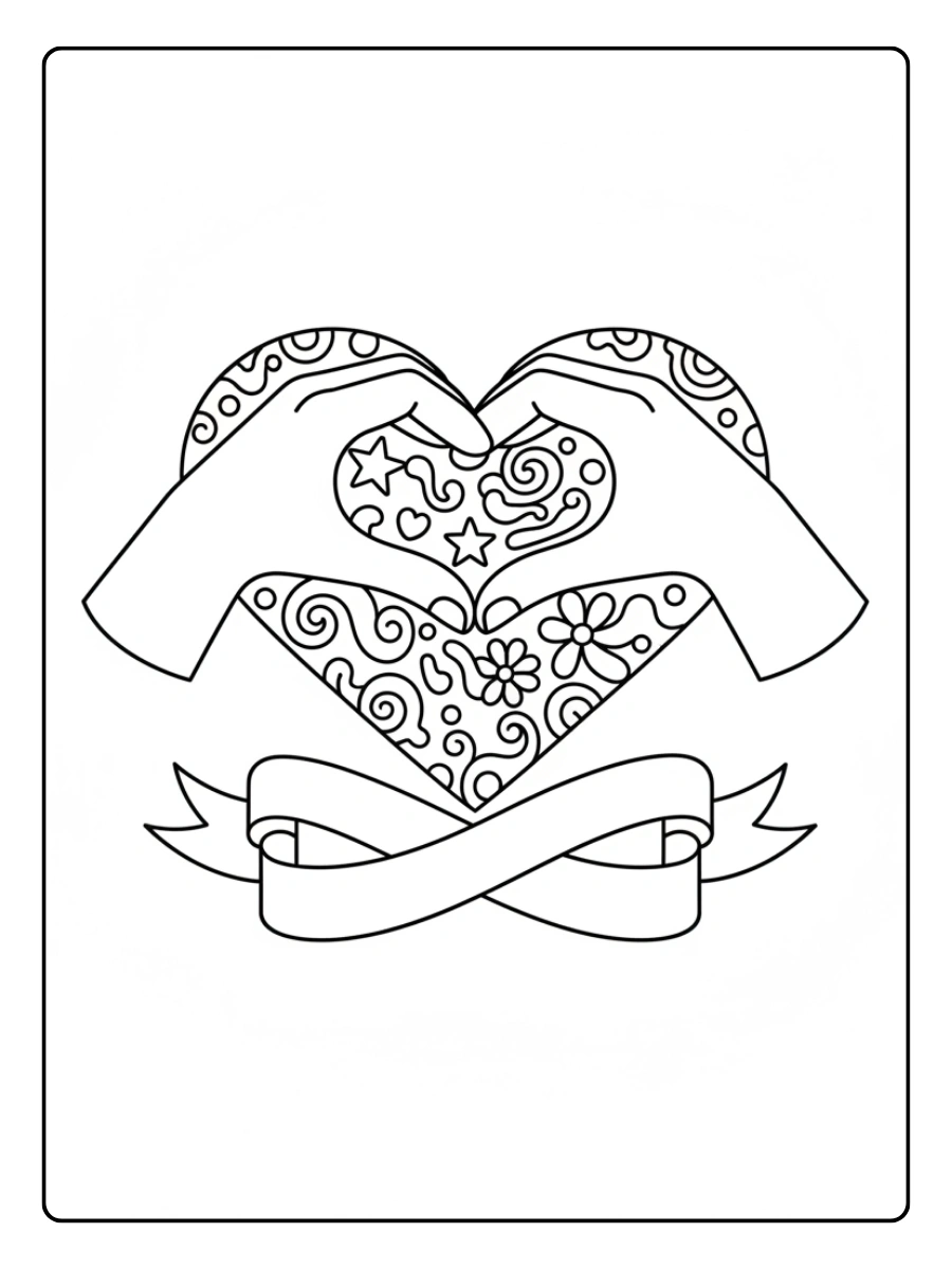 Amore da Colorare – Simbolo dell’amore