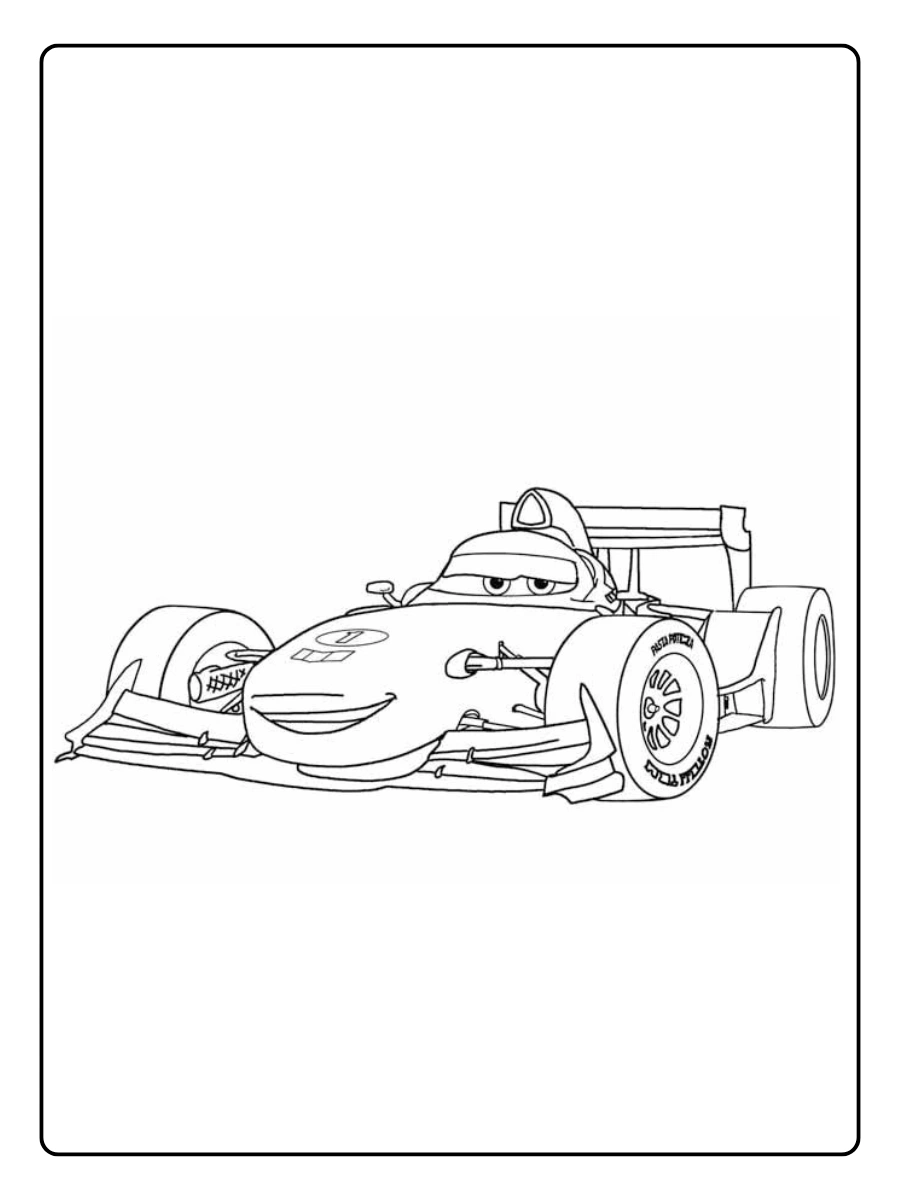 Cars disegni da colorare