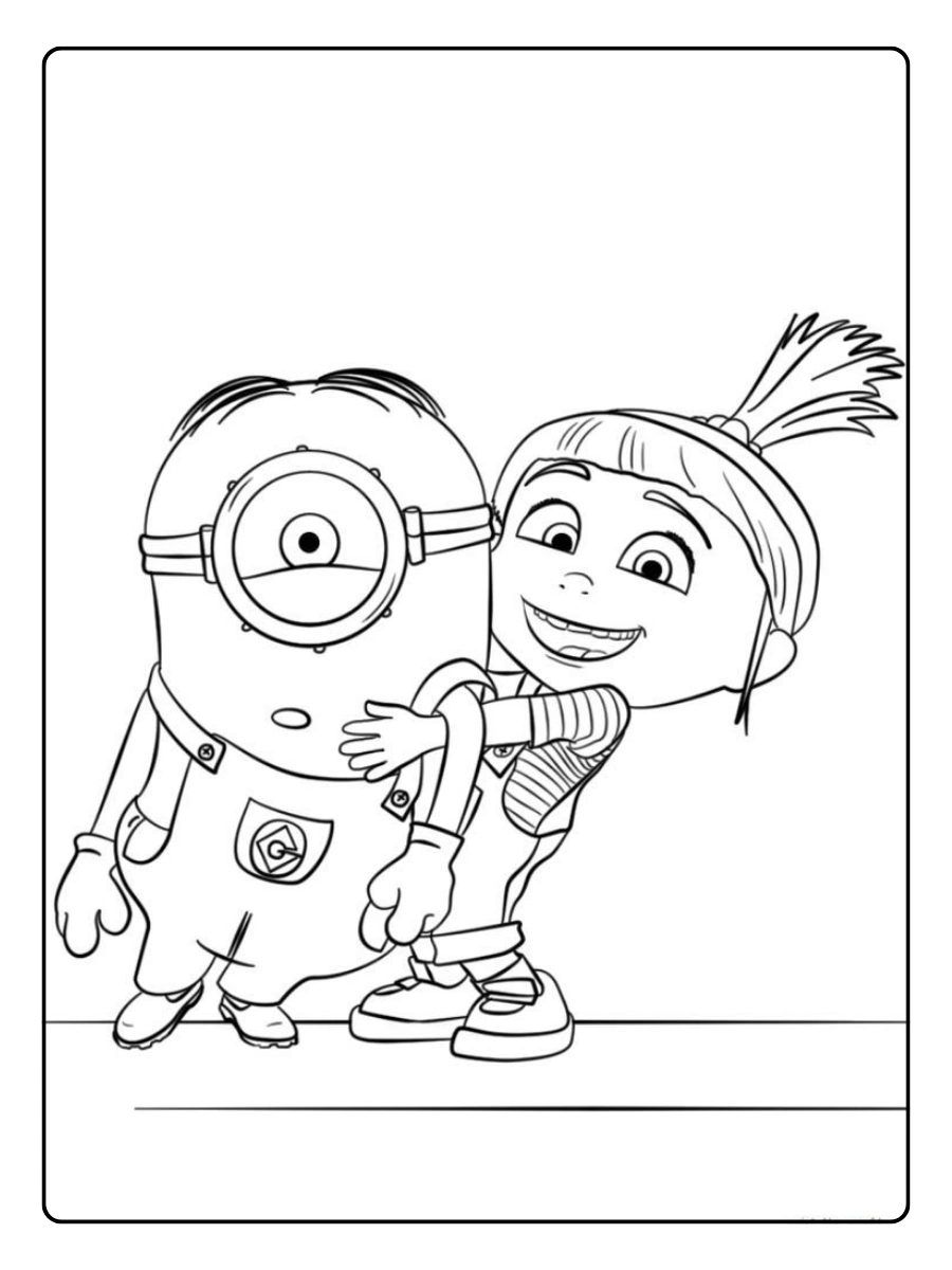 Cattivissimo Me da colorare