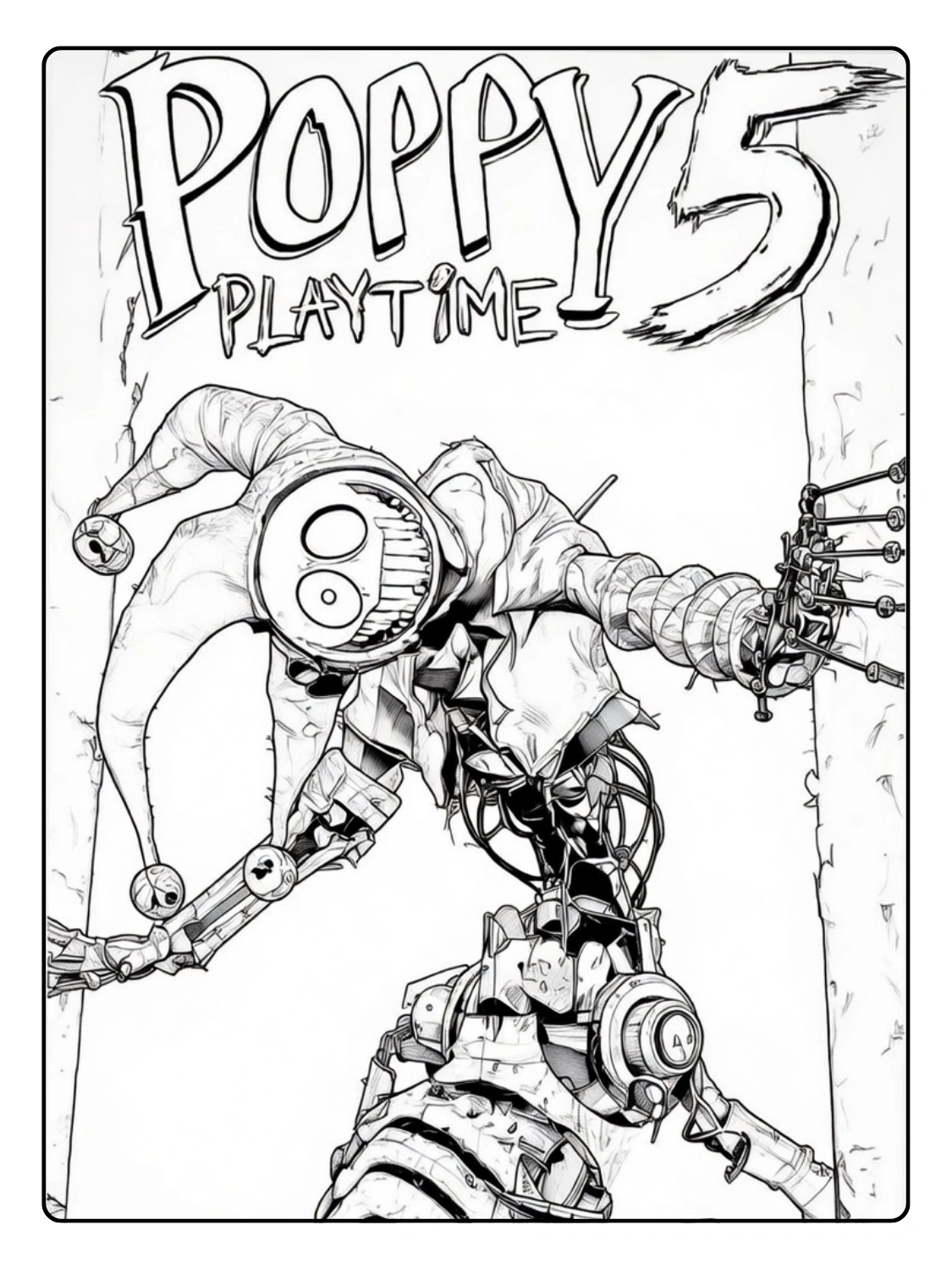 Disegni da Colorare Poppy Playtime Chapter 5 (12)