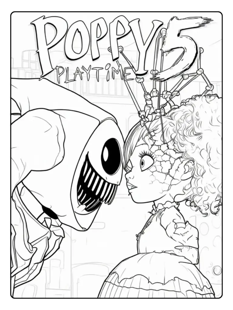 Disegni da Colorare Poppy Playtime Chapter 5 (13)