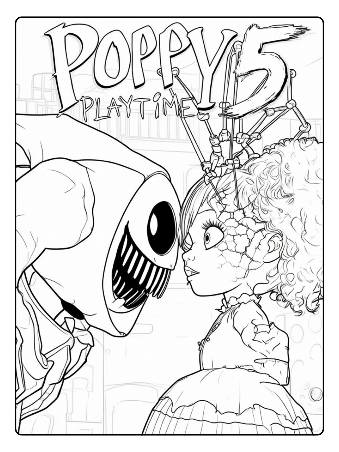 Disegni da Colorare Poppy Playtime Chapter 5 (13)