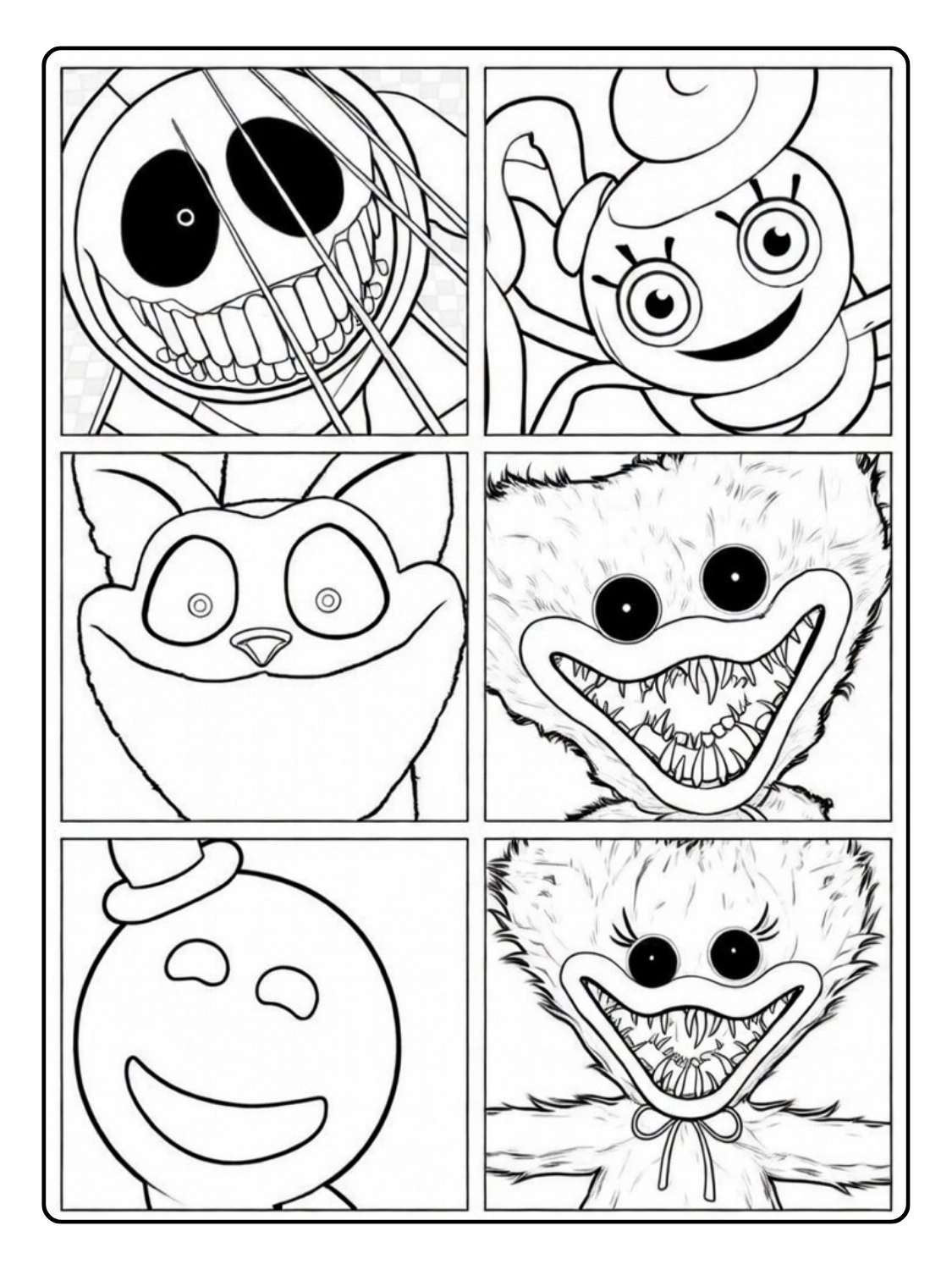 Disegni da Colorare Poppy Playtime Chapter 5 (22)