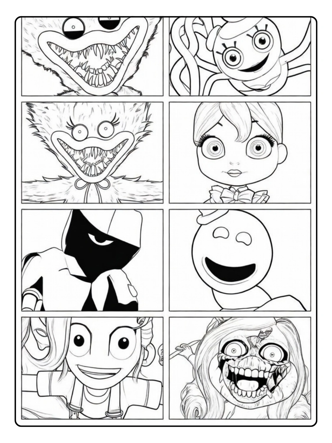 Disegni da Colorare Poppy Playtime Chapter 5 (23)