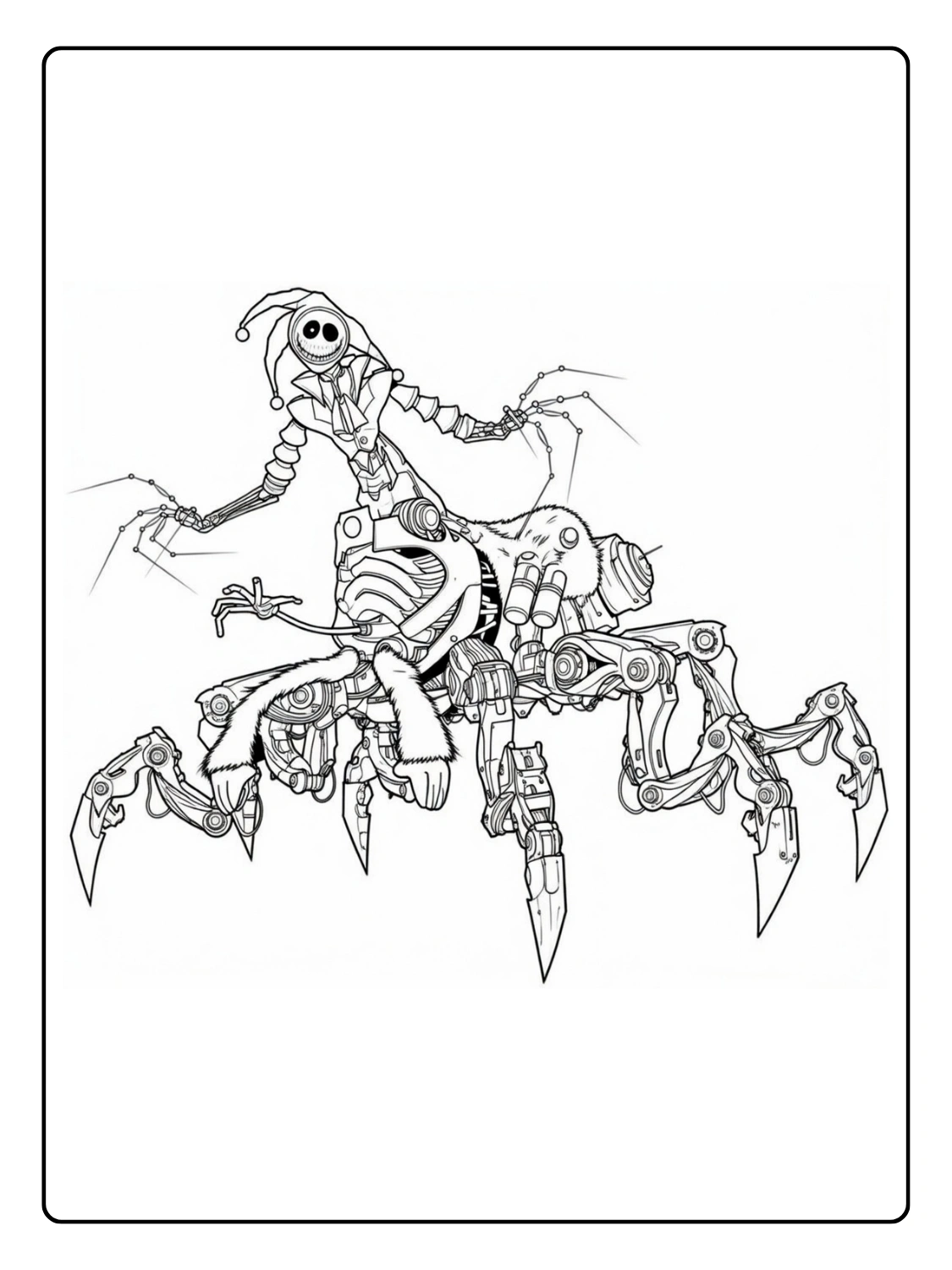 Disegni da Colorare Poppy Playtime Chapter 5 (29)