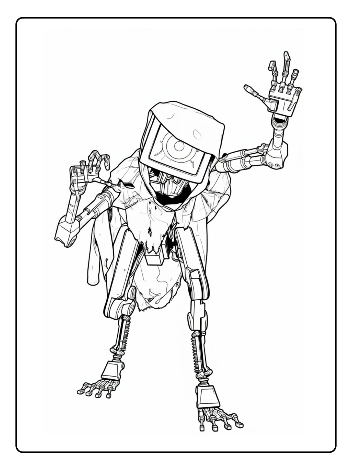 Disegni da Colorare Poppy Playtime Chapter 5 (8)