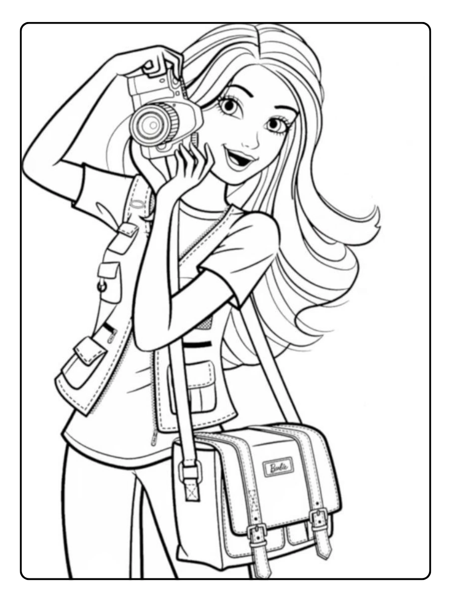 Disegni da colorare Barbie gratis