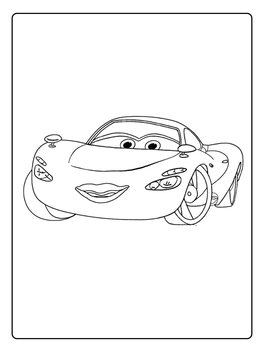 Disegni da colorare Cars Disney