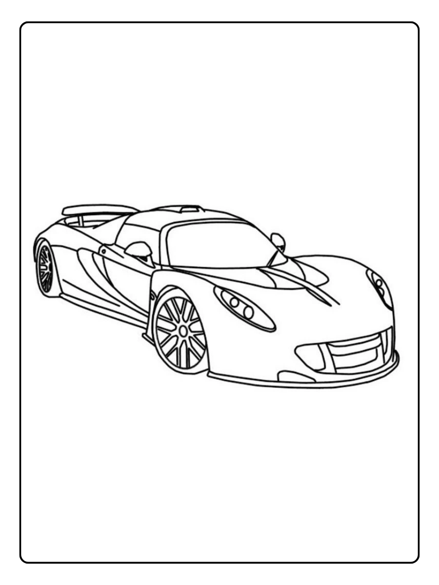 Disegni da colorare Cars divertenti