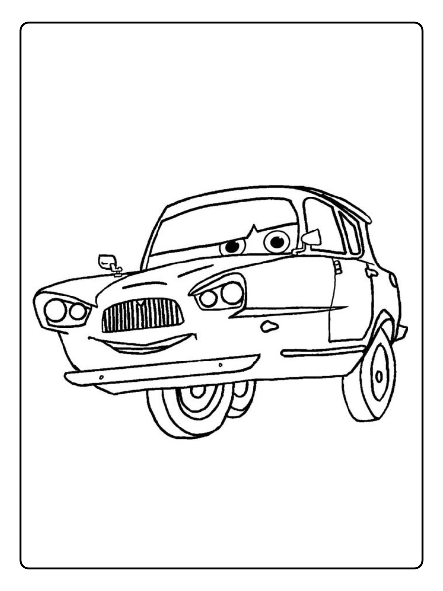 Disegni da colorare Cars per bambini
