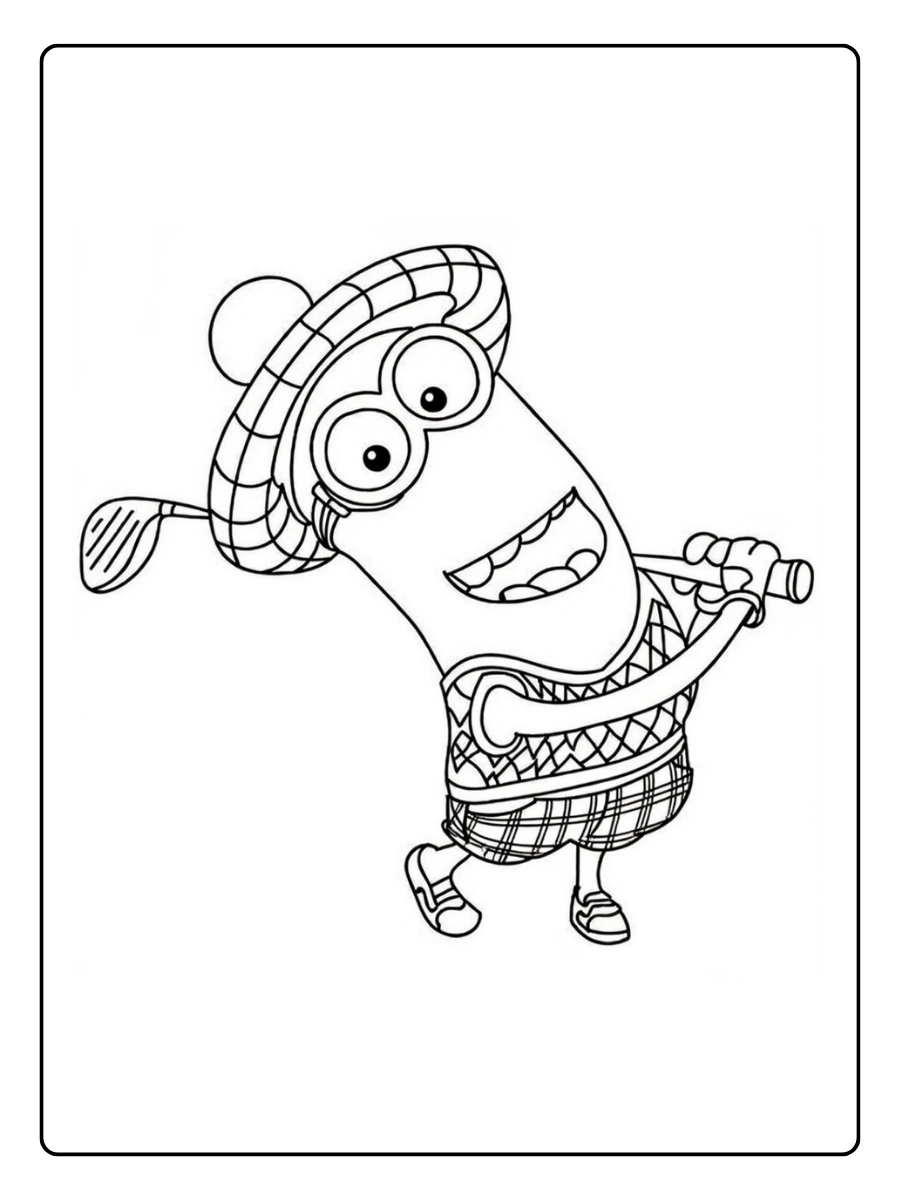 Disegni da colorare Cattivissimo Me Minions