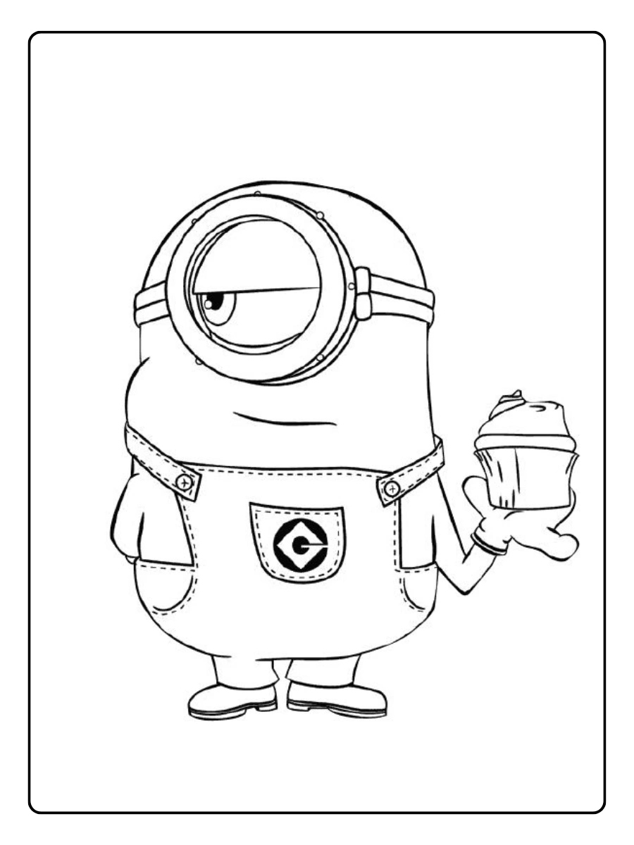 Disegni da colorare Cattivissimo Me cartoon