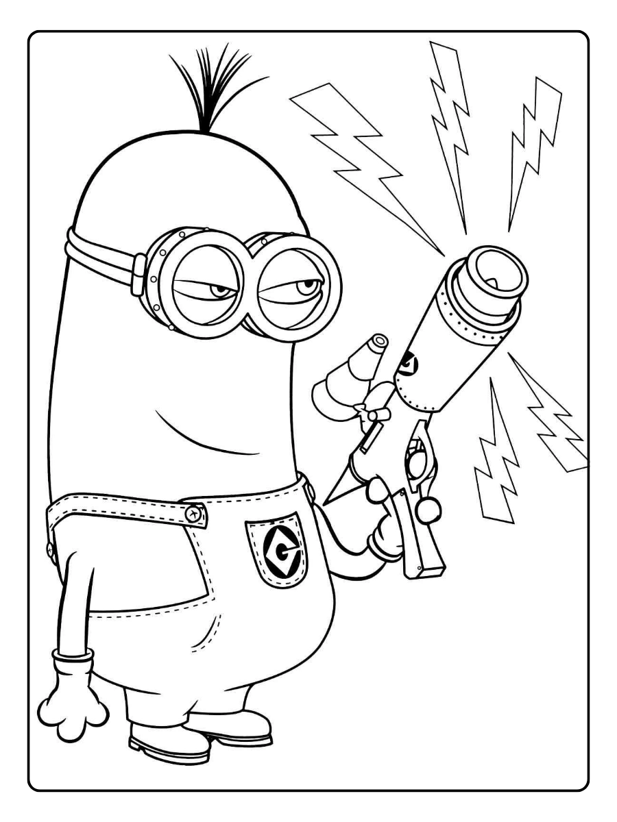 Disegni da colorare Cattivissimo Me semplici