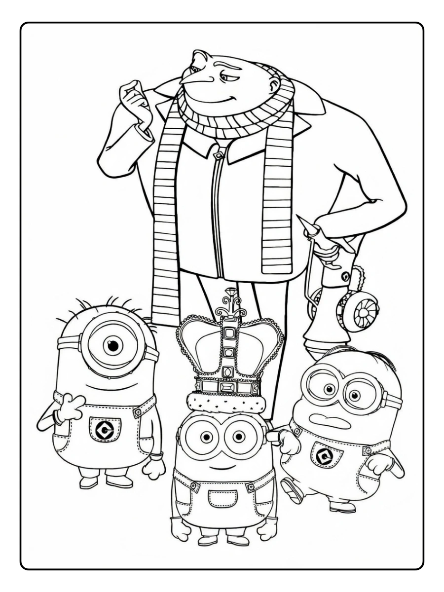 Disegni da colorare Cattivissimo Me