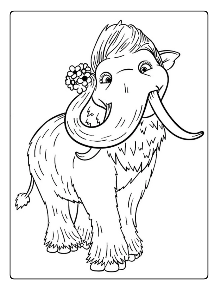 Disegni da colorare L’Era Glaciale