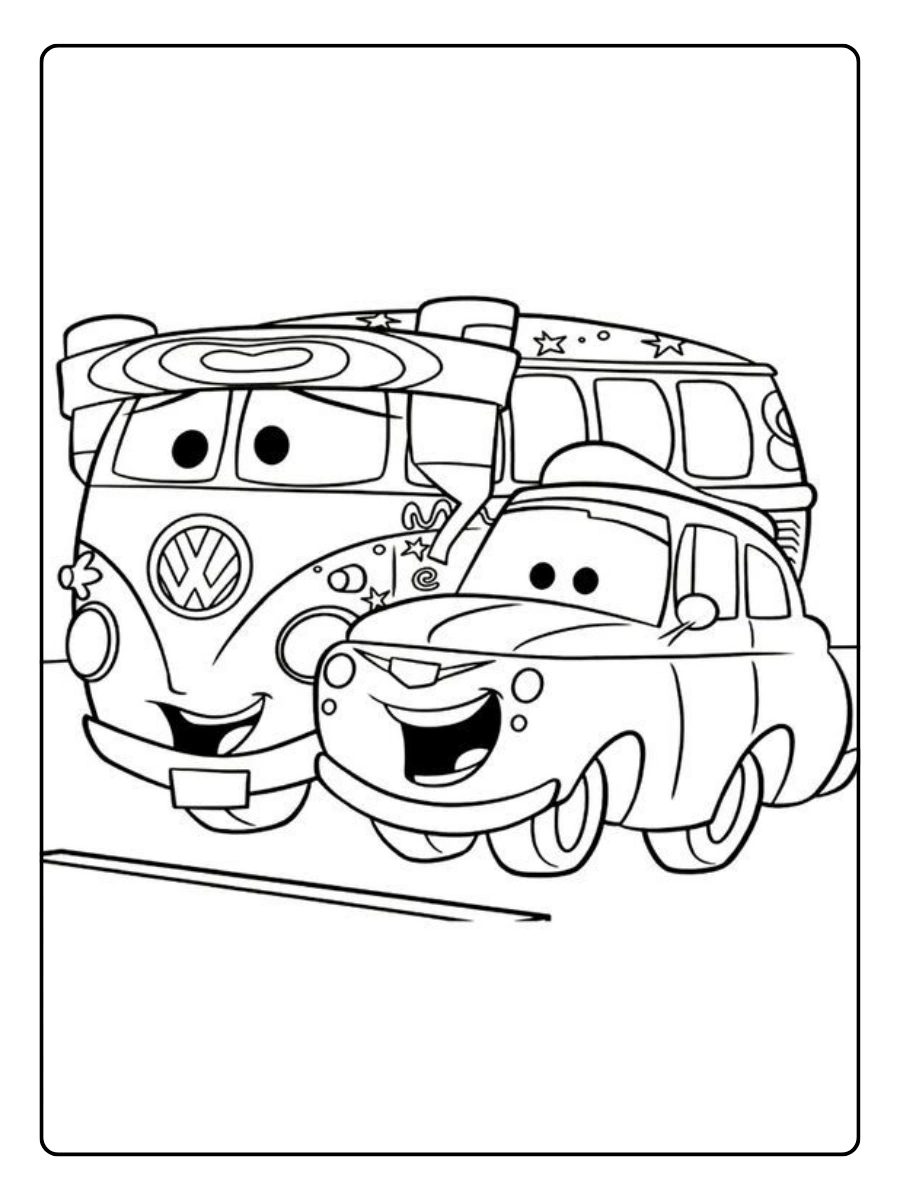 Disegni da colorare McQueen per bambini