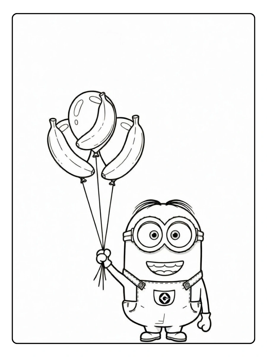 Disegni da colorare Minions cattivissimo me