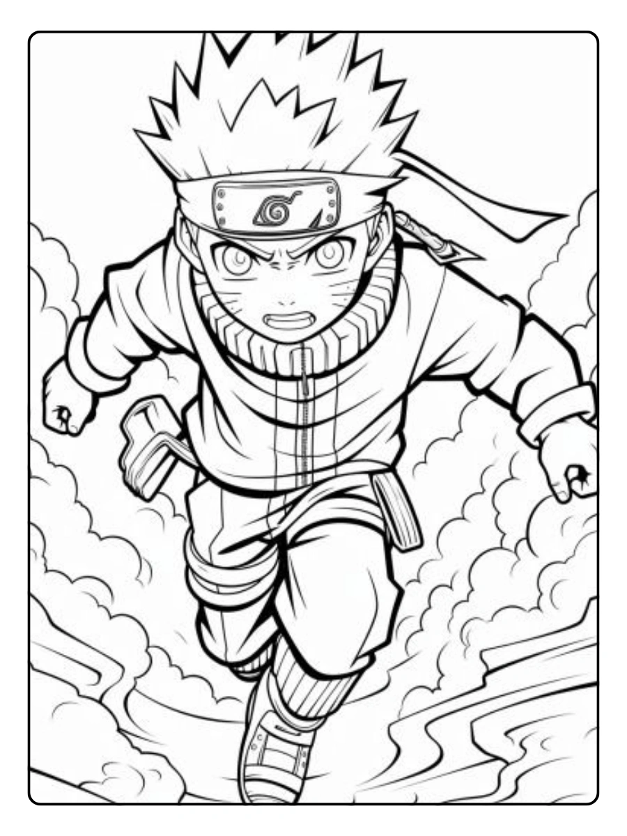 Disegni da colorare Naruto gratis