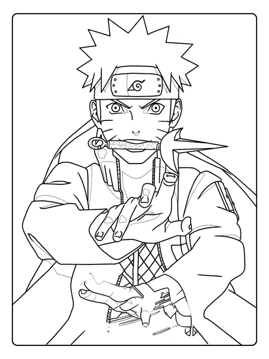 Disegni da colorare Naruto