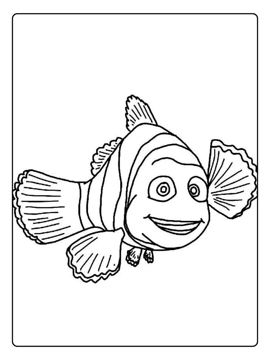 Disegni da colorare Nemo gratis