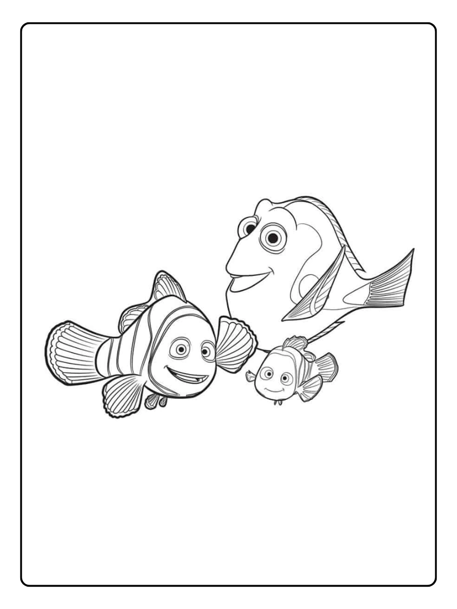 Disegni da colorare Nemo