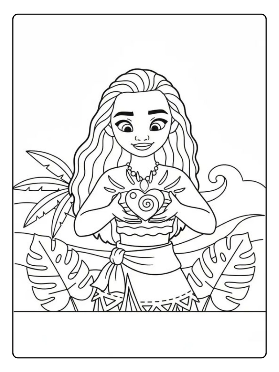 Disegni da colorare Oceania da stampare