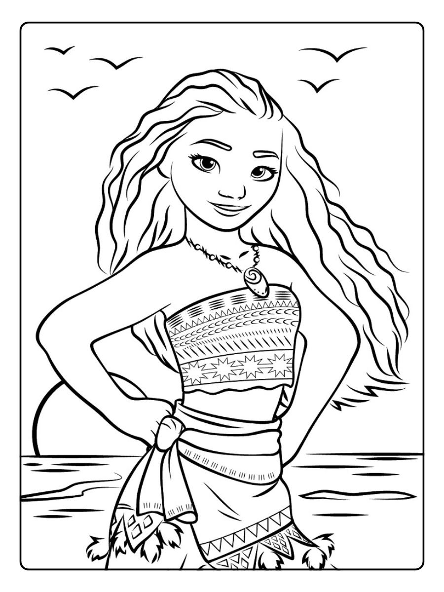 Disegni da colorare Oceania