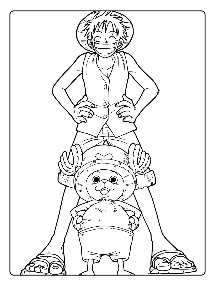 Disegni da colorare One Piece da stampare