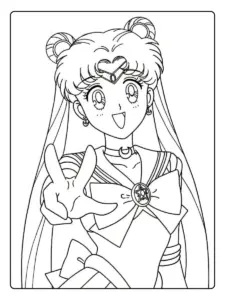Disegni da colorare Sailor Moon da stampare