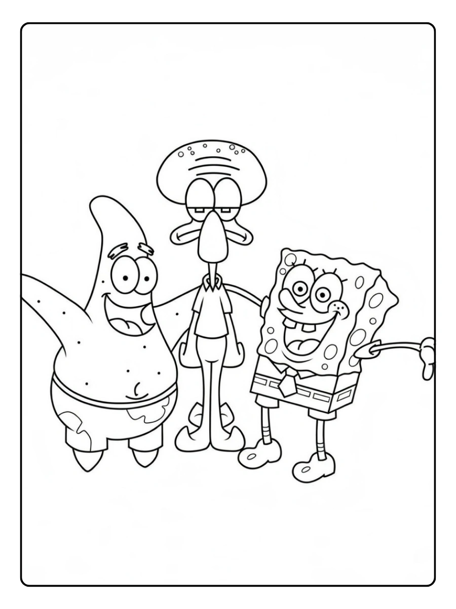 Disegni da colorare SpongeBob