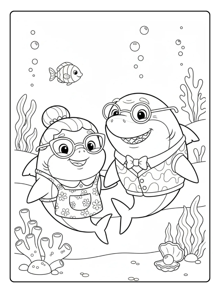 Disegni da colorare del mare