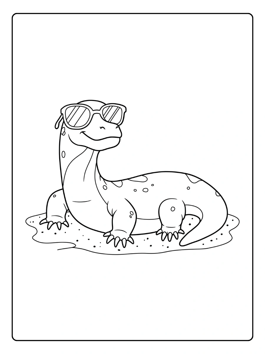 Disegni da colorare drago realistico