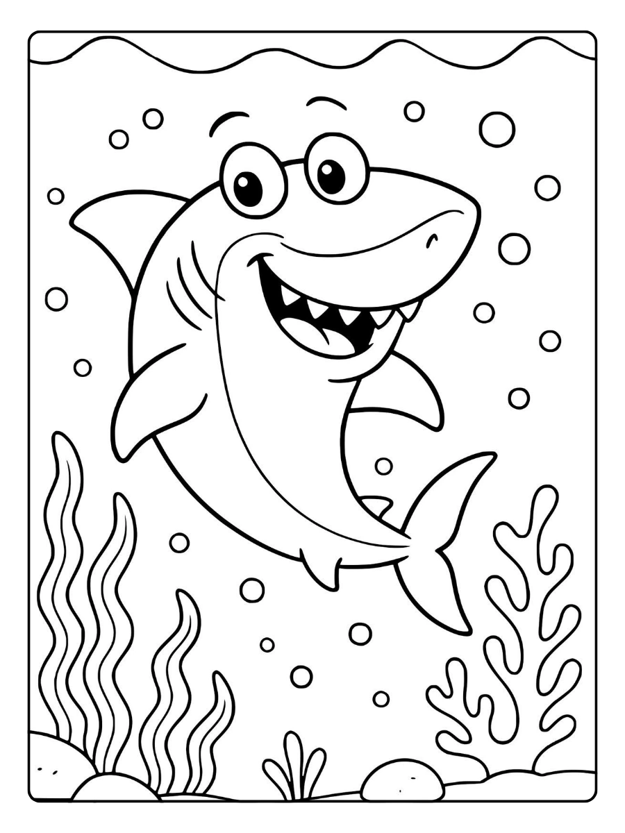 Disegni da colorare pesci del maDisegni da colorare pesci del marere