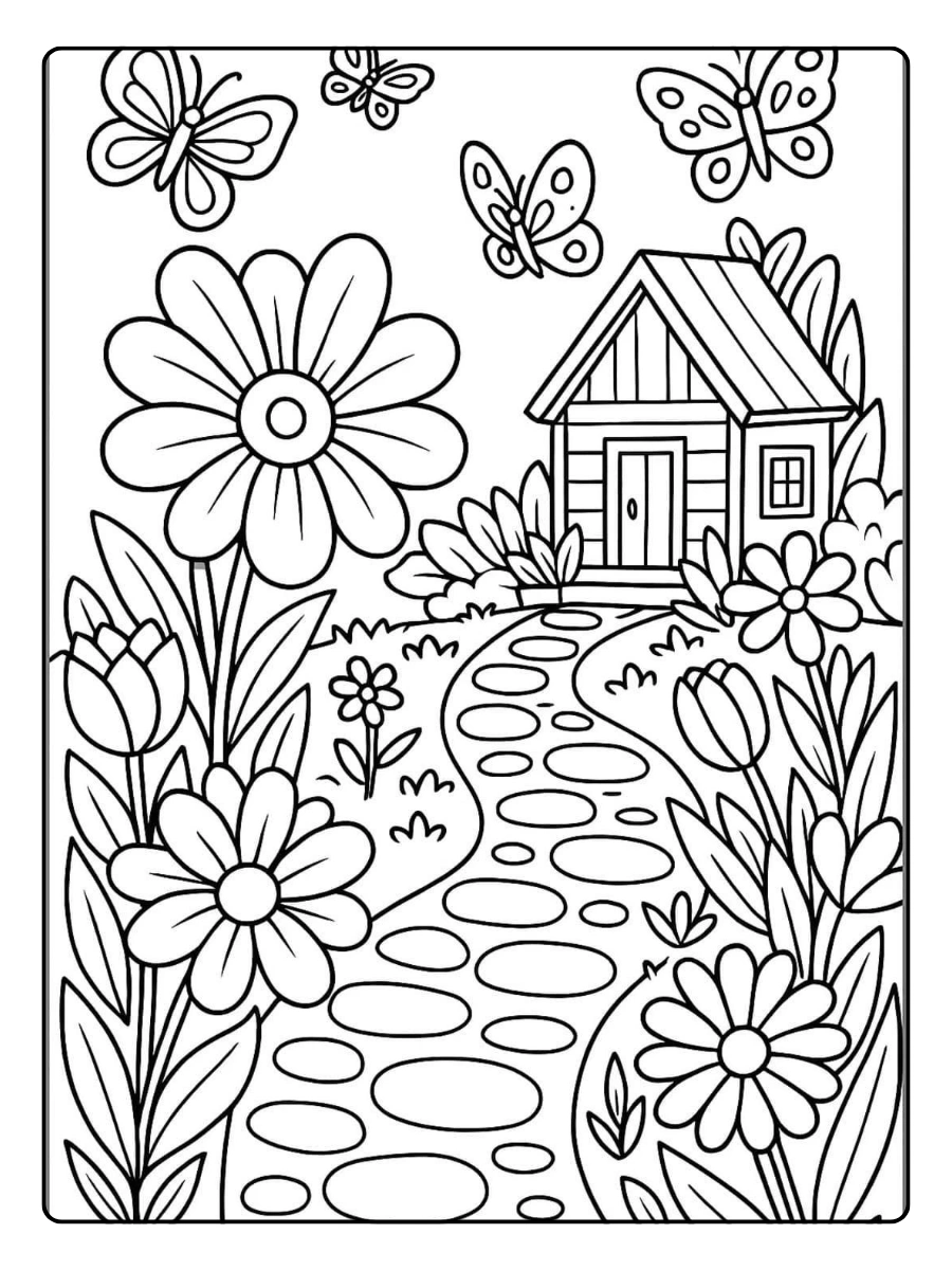 Disegni da colorare primavera gratis