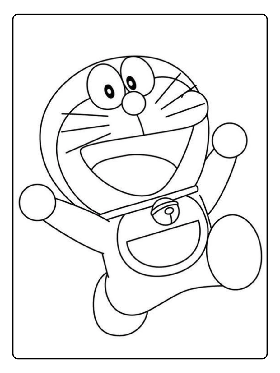 Doraemon disegni da colorare