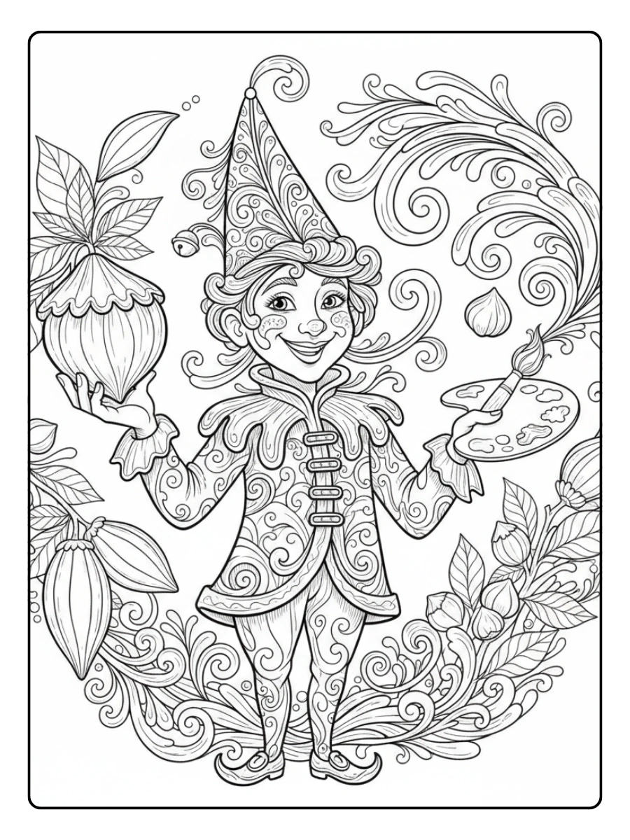 Gianduja da Colorare – Gianduja artistico