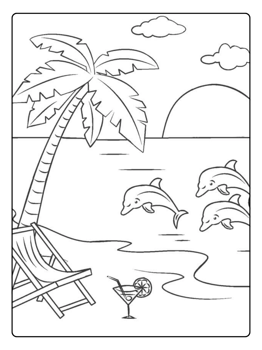 Mare disegni da colorare