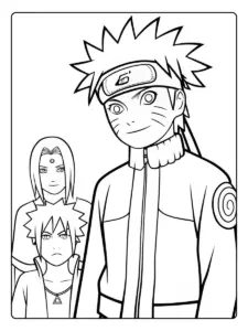 Naruto Shippuden da colorare