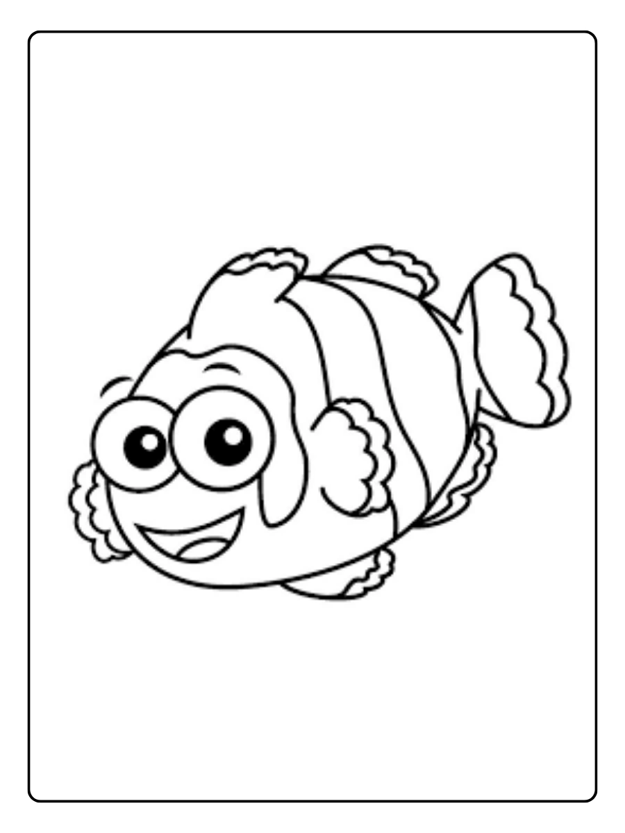 Nemo disegni da colorare