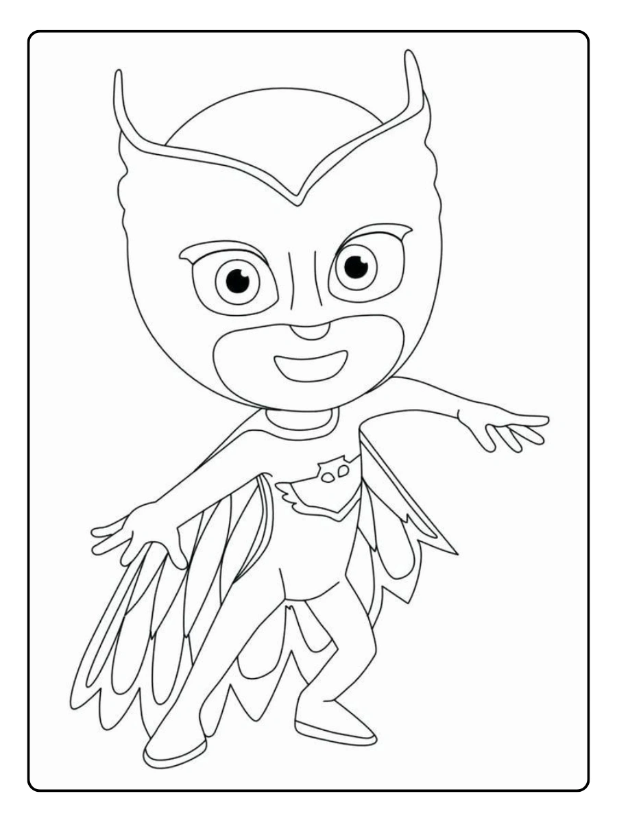 PJ Masks disegni da colorare